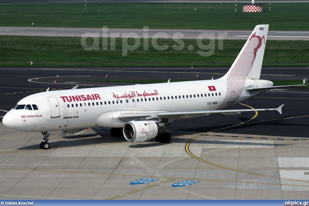 TS-IMN, Airbus A320-200, Tunis Air