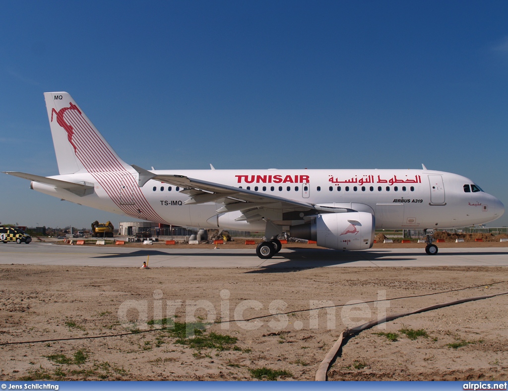 TS-IMQ, Airbus A319-100LR, Tunis Air