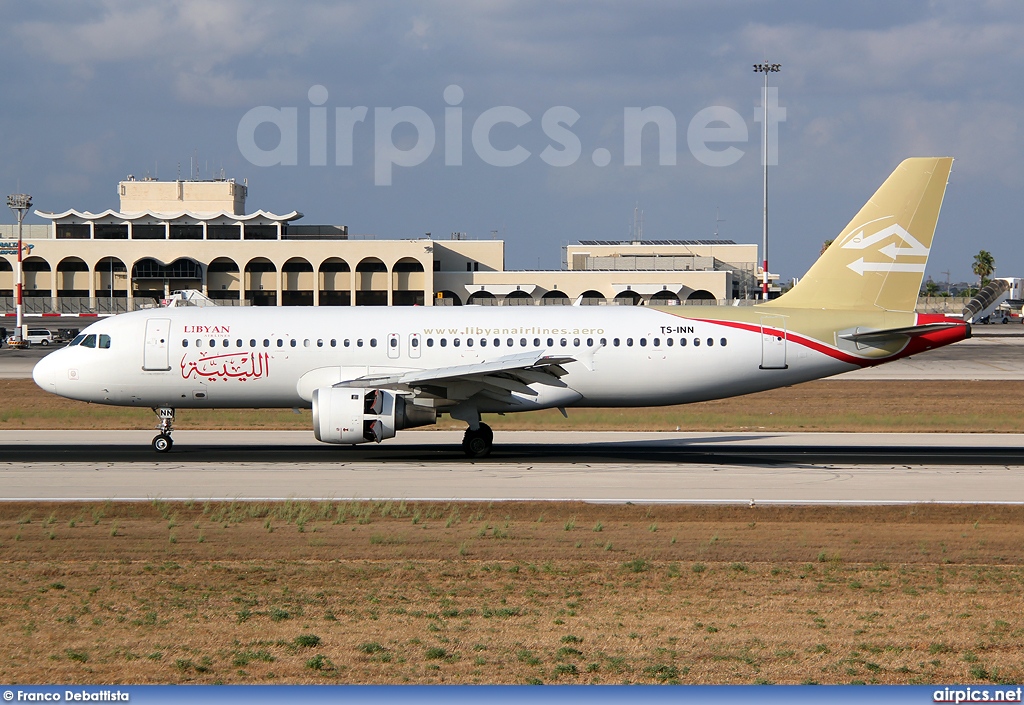 TS-INN, Airbus A320-200, Libyan Airlines