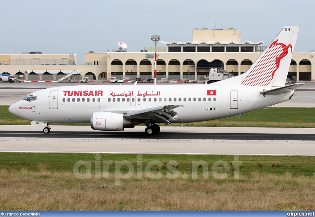 TS-IOH, Boeing 737-500, Tunis Air