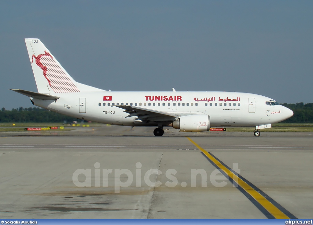 TS-IOJ, Boeing 737-500, Tunis Air