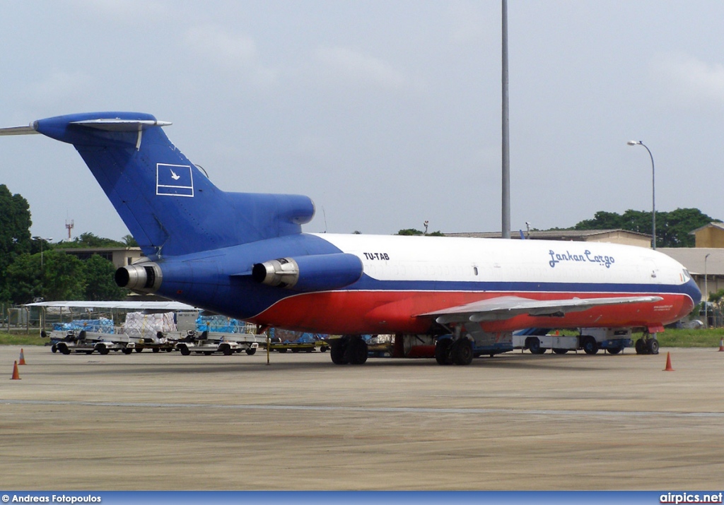 TU-TAB, Boeing 727-200F, Lankan Cargo