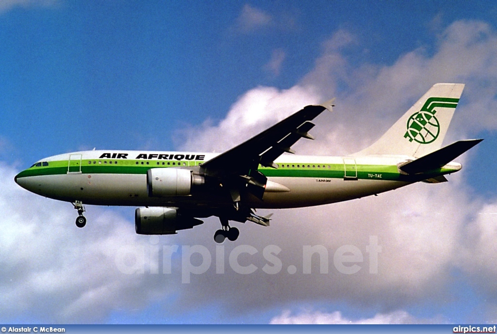 TU-TAE, Airbus A310-300, Air Afrique