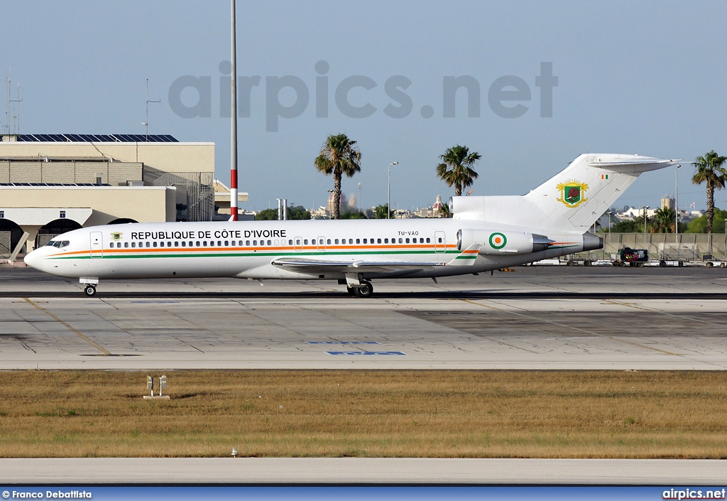 TU-VAO, Boeing 727-200Adv, Republic of Cote d'Ivoire