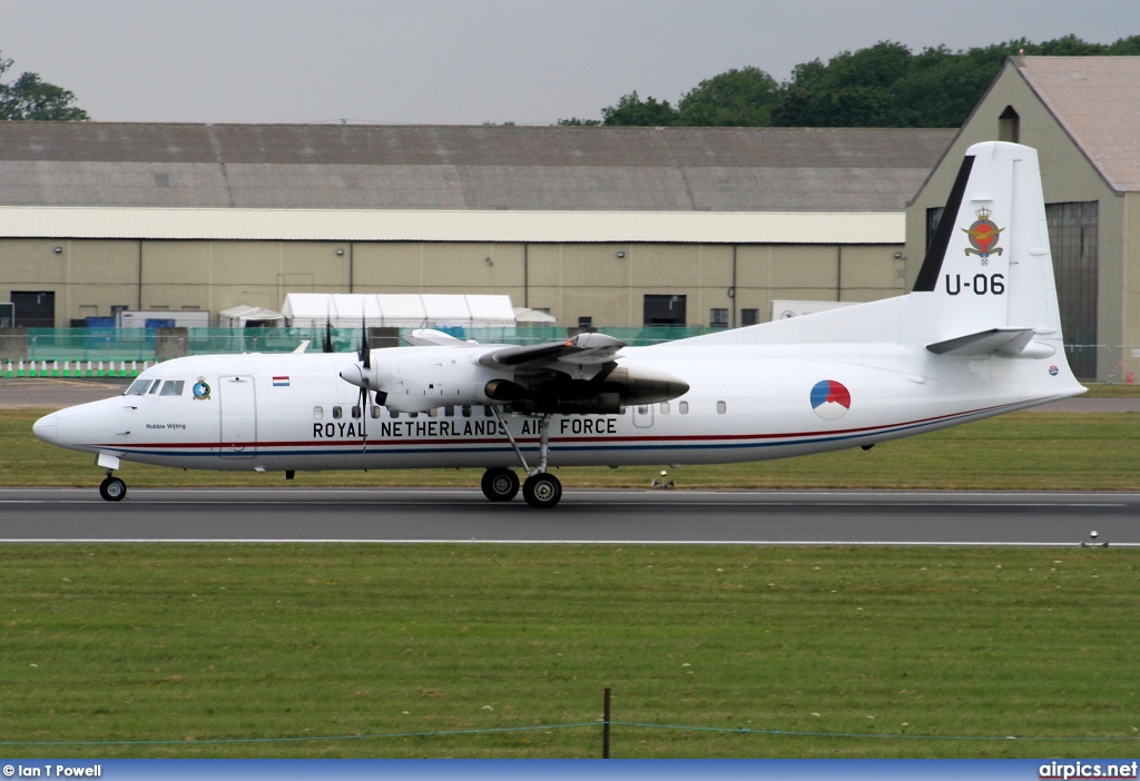 U-06, Fokker 50, Royal Netherlands Air Force