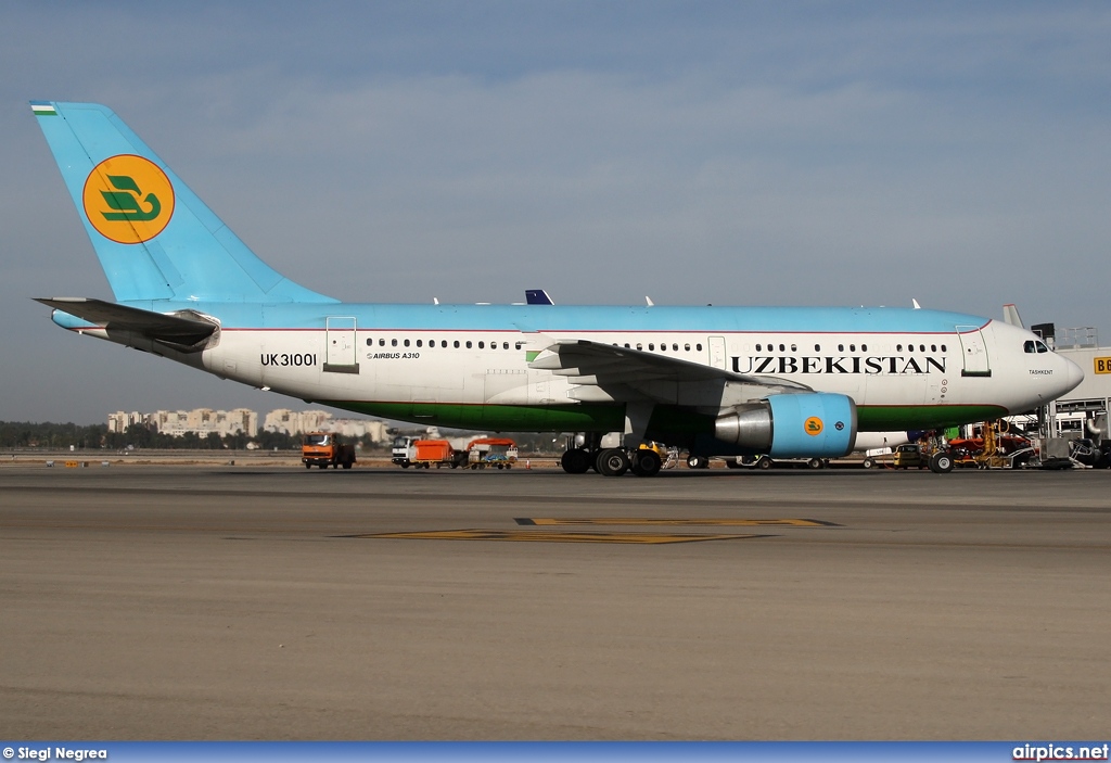 UK-31001, Airbus A310-300, Uzbekistan Airways