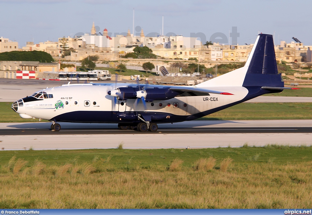 UR-CGX, Antonov An-12-BP, Shovkoviy Shlyah