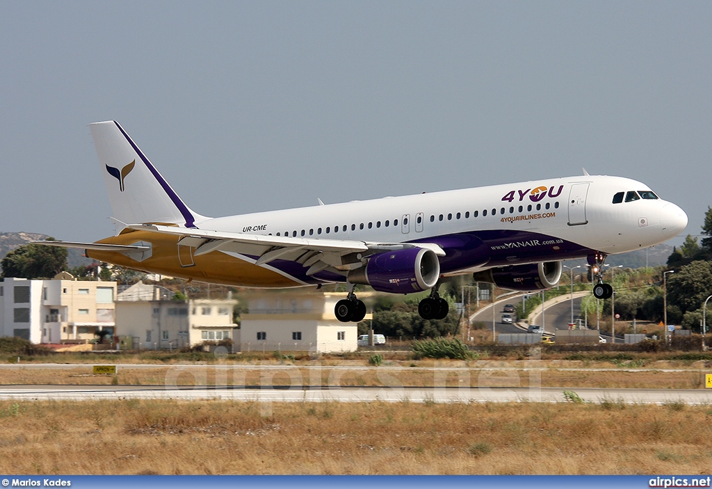 UR-CME, Airbus A320-200, 4YOU Airlines