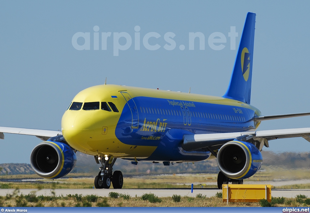 UR-DAH, Airbus A320-200, Aerosvit Airlines