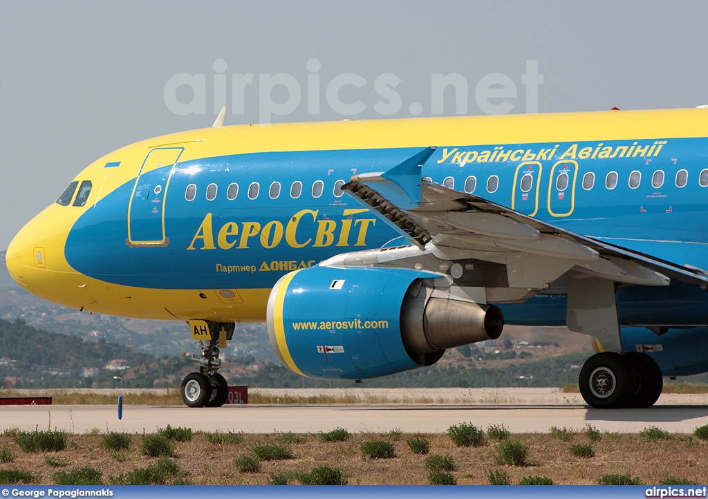 UR-DAH, Airbus A320-200, Aerosvit Airlines