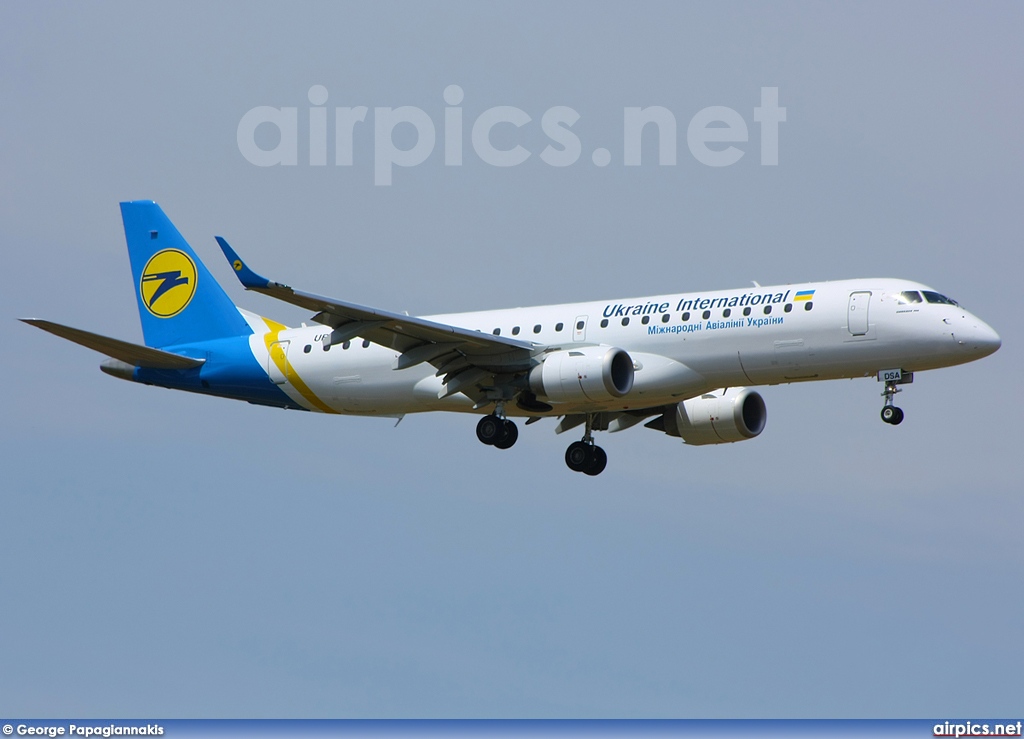 UR-DSA, Embraer ERJ 190-100STD (Embraer 190), Ukraine International Airlines