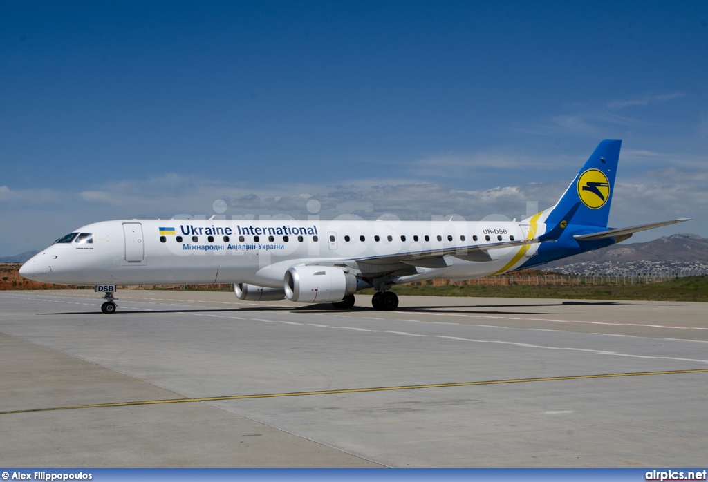 UR-DSB, Embraer ERJ 190-100STD (Embraer 190), Ukraine International Airlines