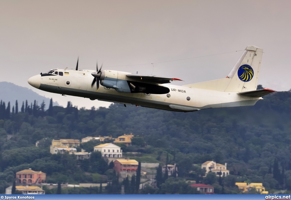 UR-MDA, Antonov An-26-100, Meridian Aviation Enterrprise