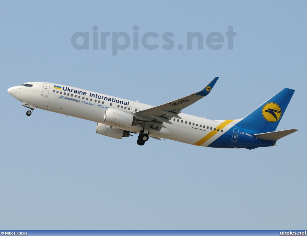 UR-PSA, Boeing 737-800, Ukraine International Airlines