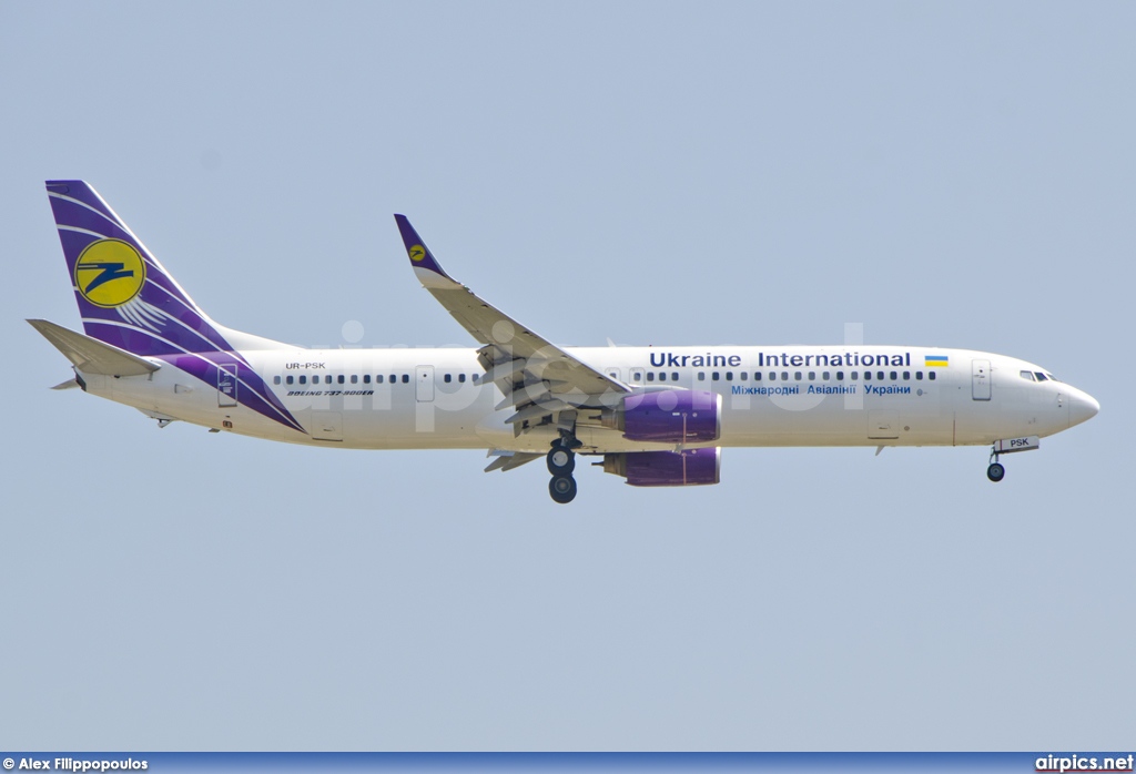 UR-PSK, Boeing 737-900ER, Ukraine International Airlines