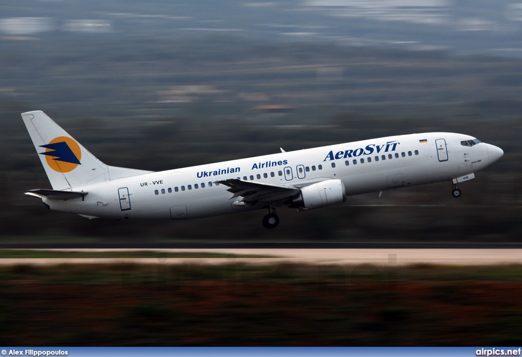 UR-VVE, Boeing 737-400, Aerosvit Airlines
