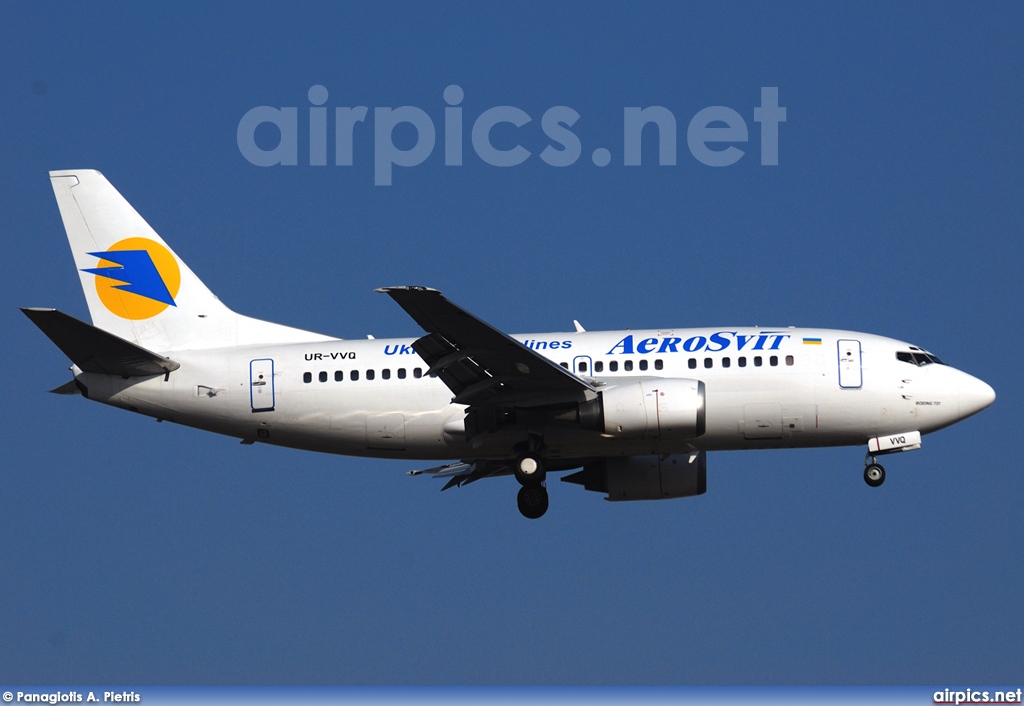 UR-VVQ, Boeing 737-500, Aerosvit Airlines