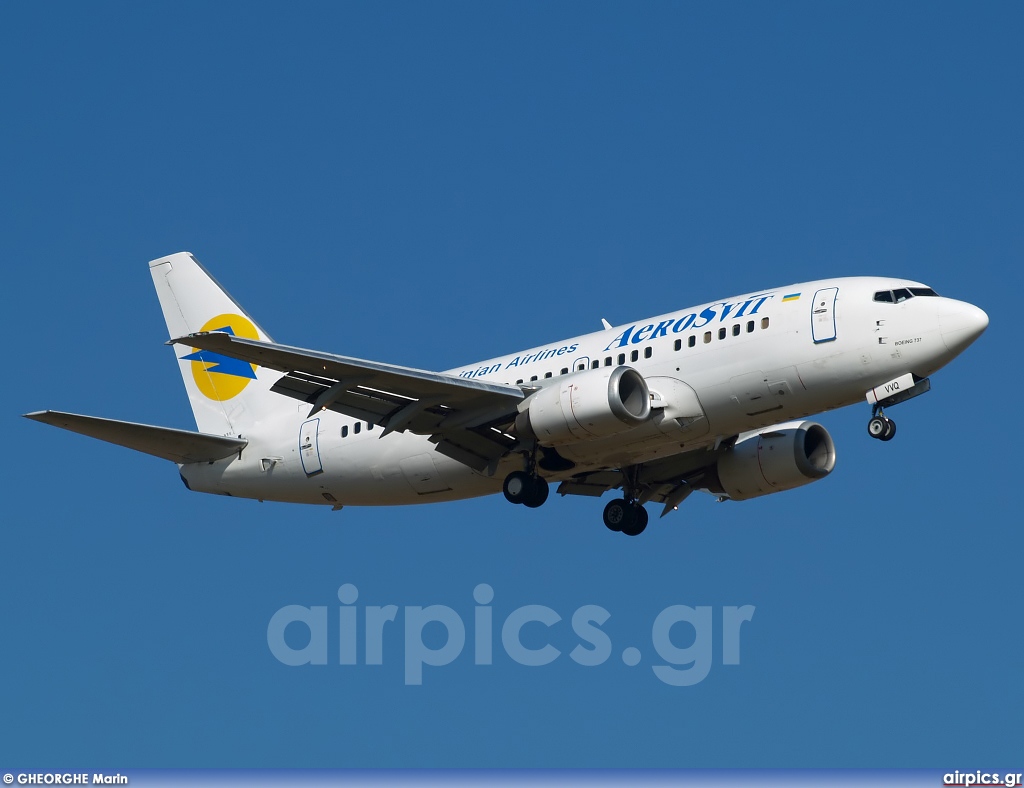 UR-VVQ, Boeing 737-500, Aerosvit Airlines