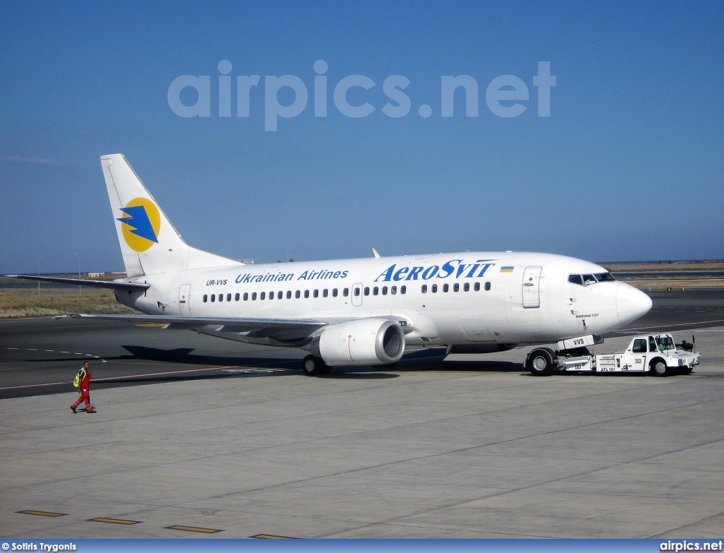 UR-VVS, Boeing 737-500, Aerosvit Airlines