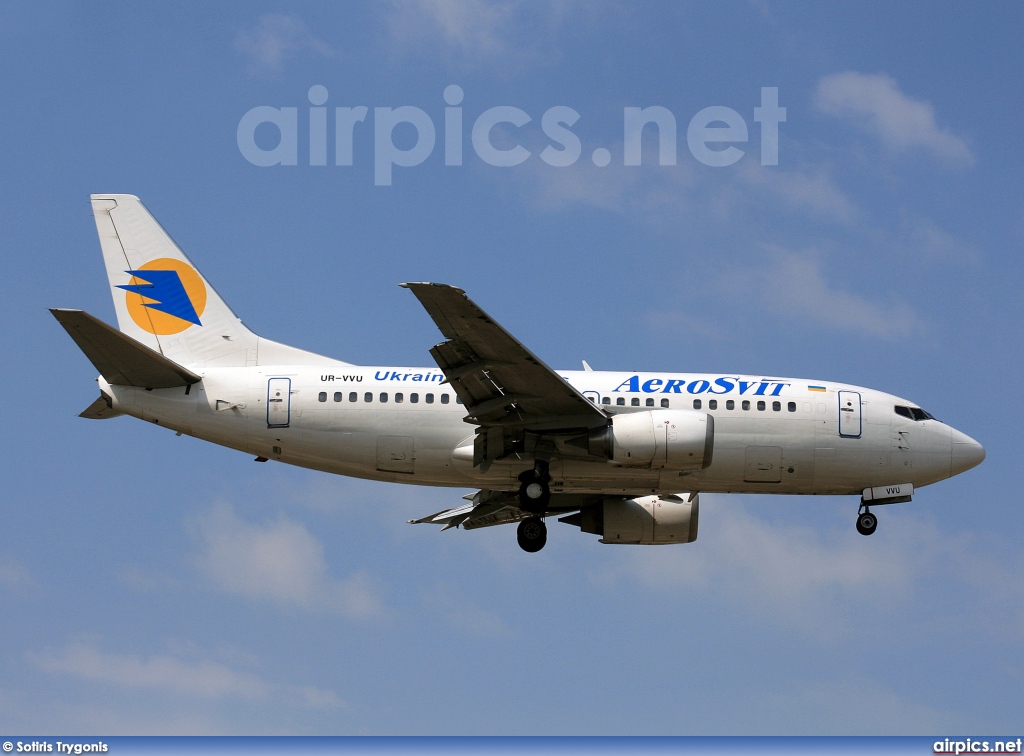 UR-VVU, Boeing 737-500, Aerosvit Airlines