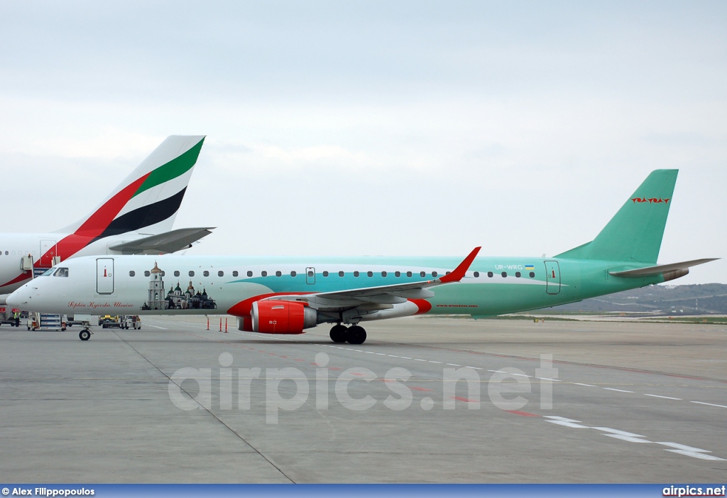 UR-WRG, Embraer ERJ 190-200IGW (Embraer 195), Wind Rose Aviation