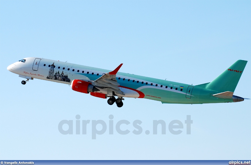 UR-WRG, Embraer ERJ 190-200IGW (Embraer 195), Wind Rose Aviation