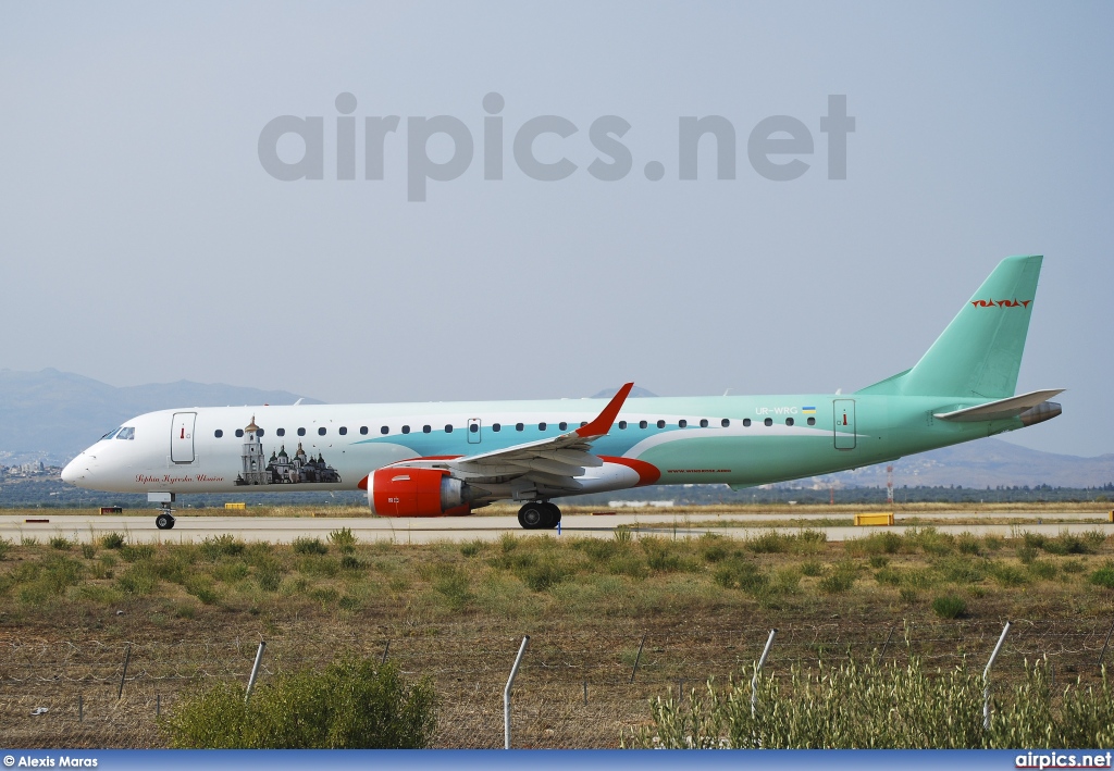 UR-WRG, Embraer ERJ 190-200IGW (Embraer 195), Wind Rose Aviation