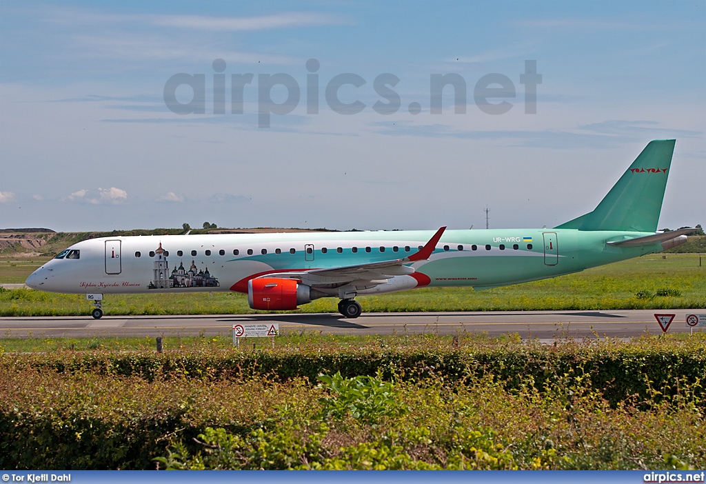 UR-WRG, Embraer ERJ 190-200IGW (Embraer 195), Wind Rose Aviation