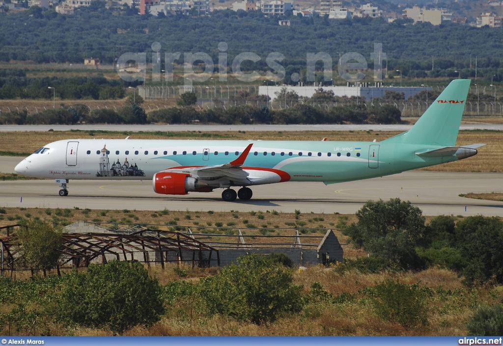 UR-WRG, Embraer ERJ 190-200IGW (Embraer 195), Wind Rose Aviation