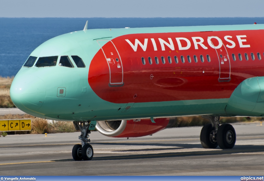 UR-WRH, Airbus A321-200, Wind Rose Aviation