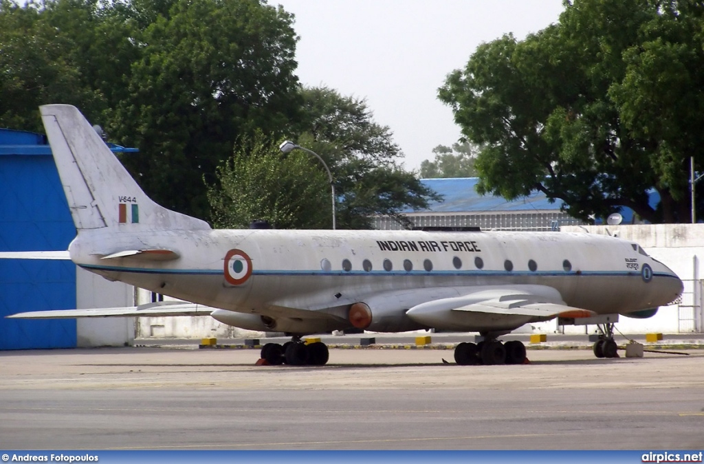 V-644, Tupolev TU-124K, Indian Air Force