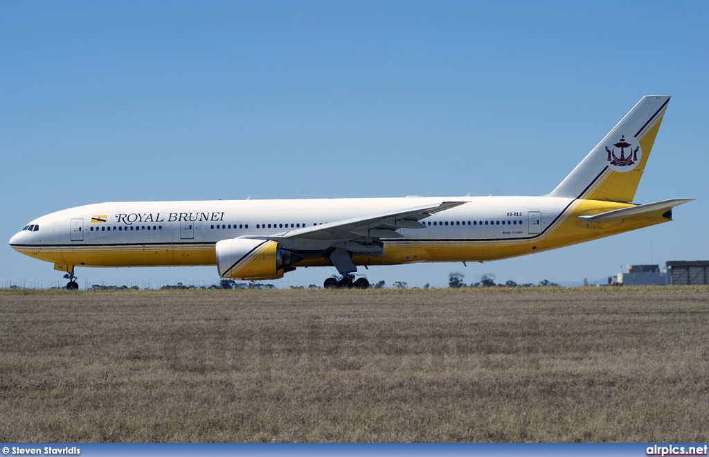 V8-BLC, Boeing 777-200ER, Royal Brunei