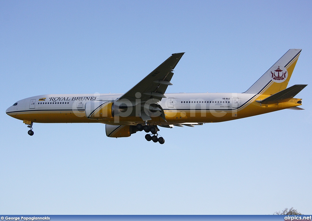 V8-BLE, Boeing 777-200ER, Royal Brunei