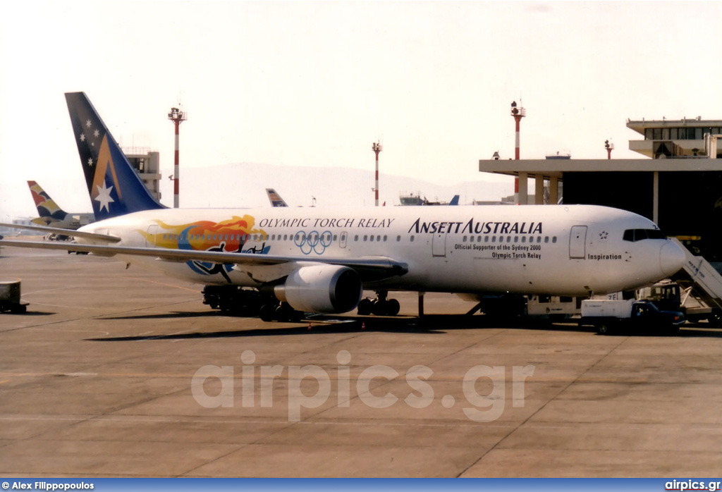 VH-BZF, Boeing 767-300ER, Ansett Australia