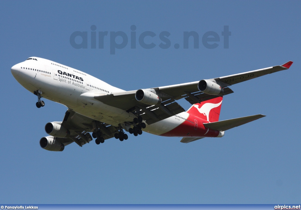 VH-OJQ, Boeing 747-400, Qantas
