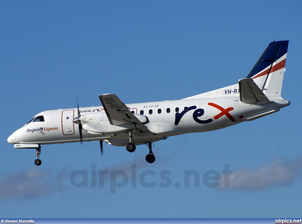 VH-RXN, Saab 340-B, Regional Express Airlines (REX)