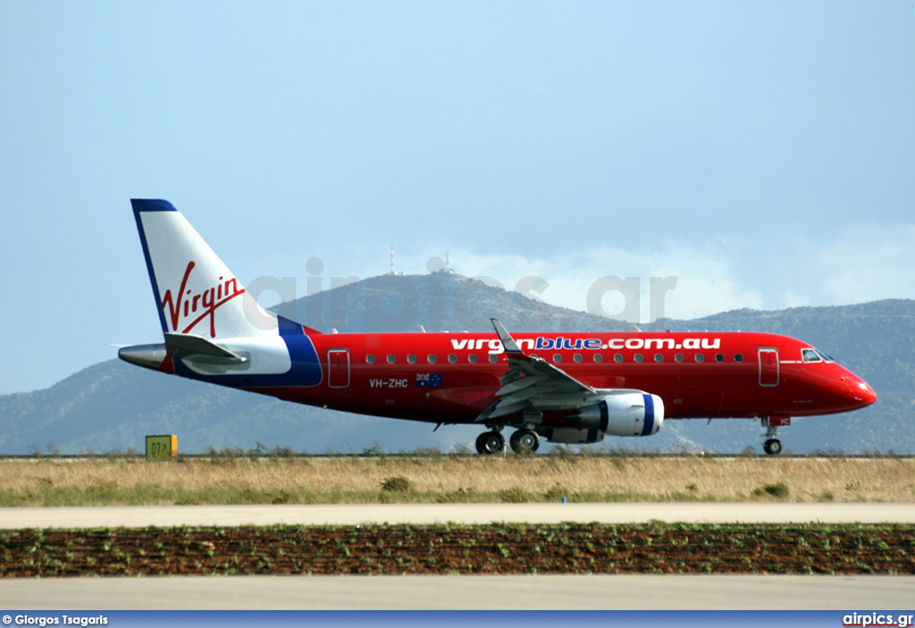 VH-ZHC, Embraer ERJ 170-100LR, Virgin Blue
