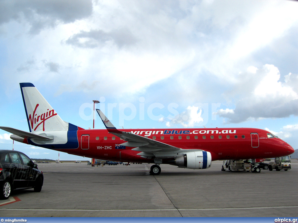 VH-ZHC, Embraer ERJ 170-100LR, Virgin Blue