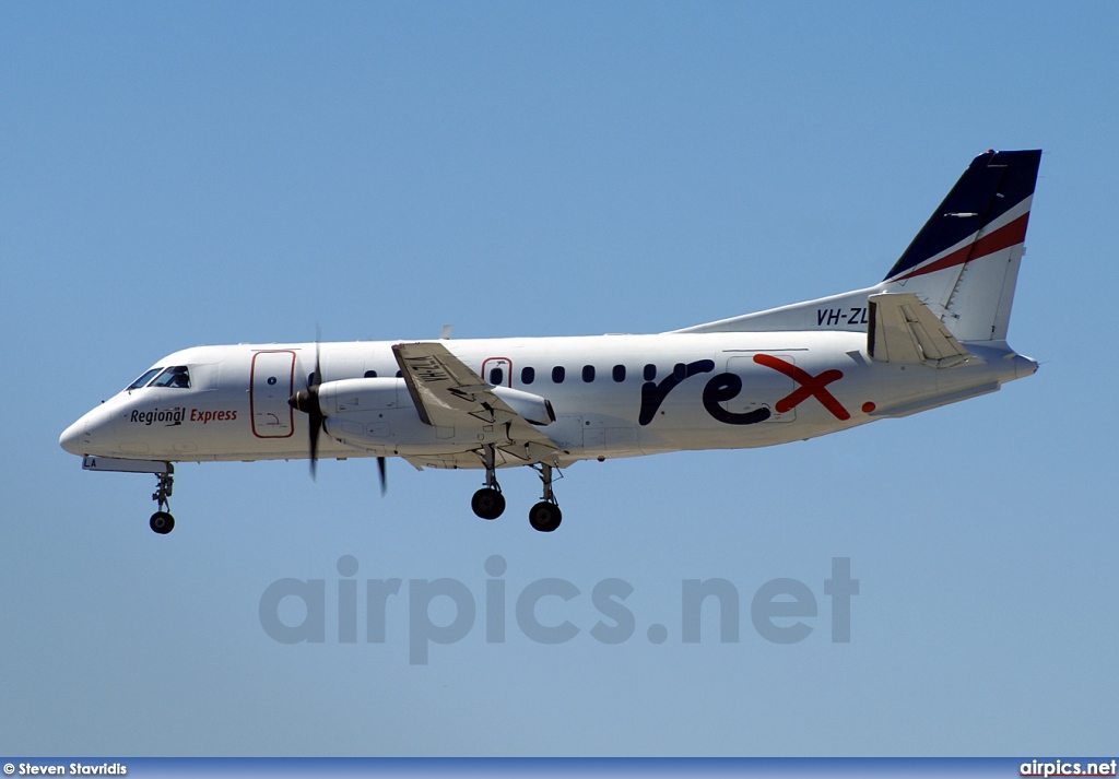 VH-ZLA, Saab 340-B, Regional Express Airlines (REX)
