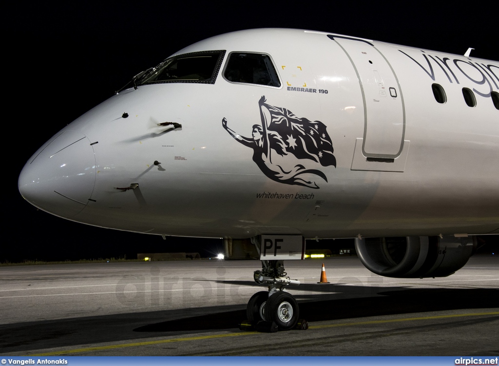 VH-ZPF, Embraer ERJ 190-100IGW (Embraer 190), Virgin Australia