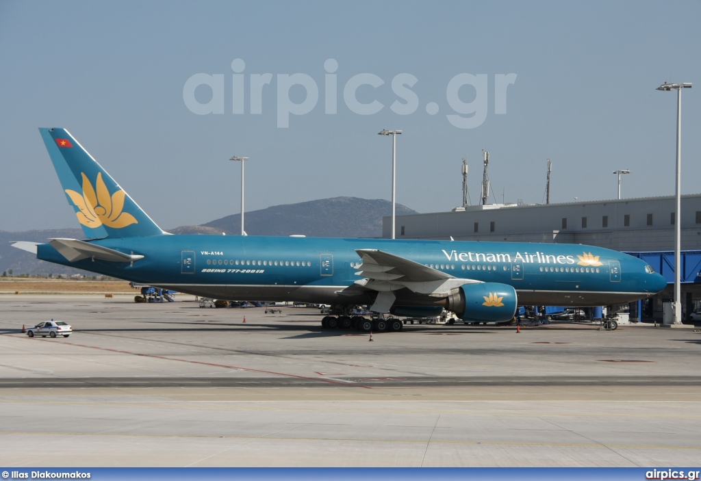 VN-A144, Boeing 777-200ER, Vietnam Airlines