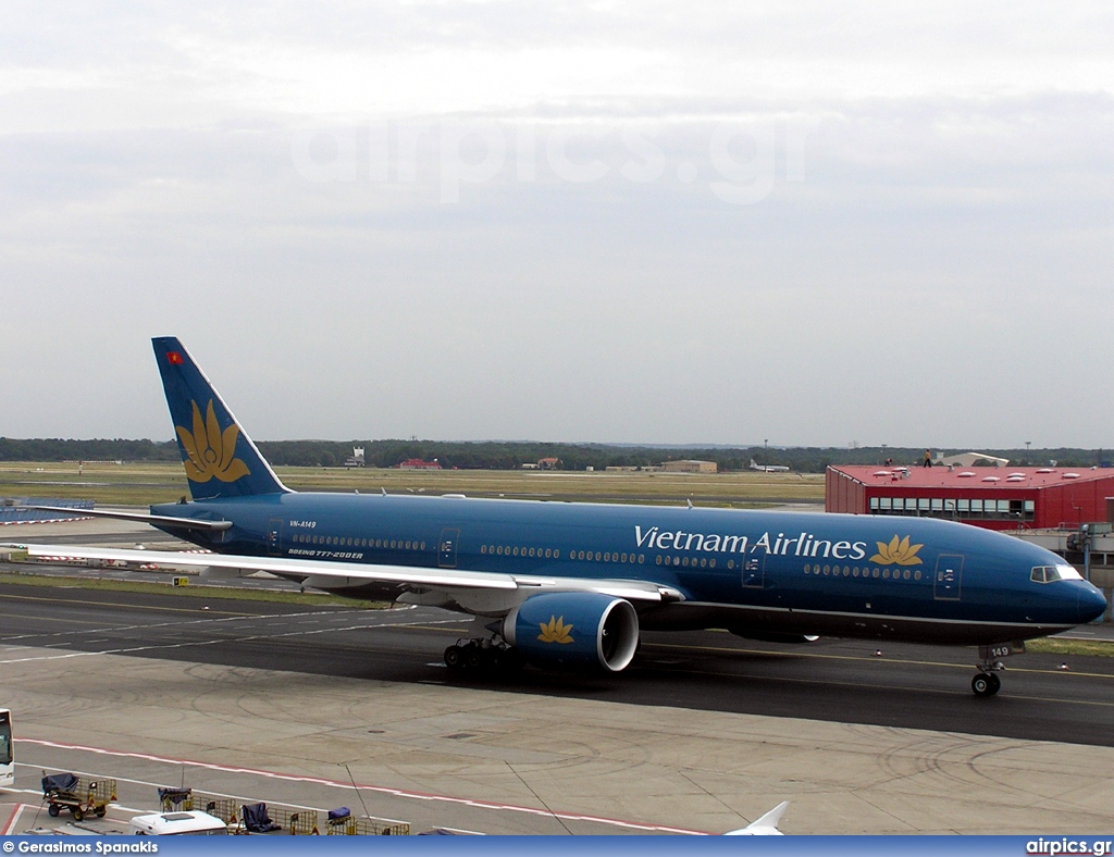 VN-A149, Boeing 777-200ER, Vietnam Airlines