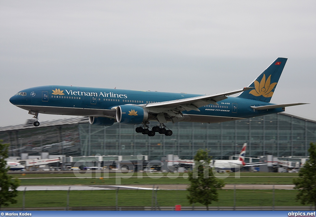 VN-A150, Boeing 777-200ER, Vietnam Airlines