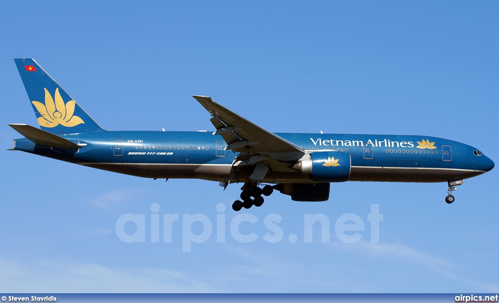 VN-A151, Boeing 777-200ER, Vietnam Airlines