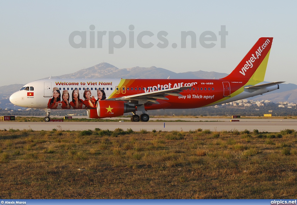 VN-A689, Airbus A320-200, VietJetAir