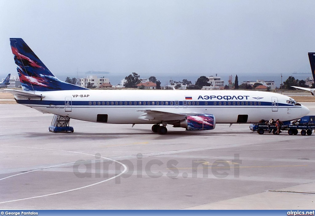 VP-BAP, Boeing 737-400, Aeroflot