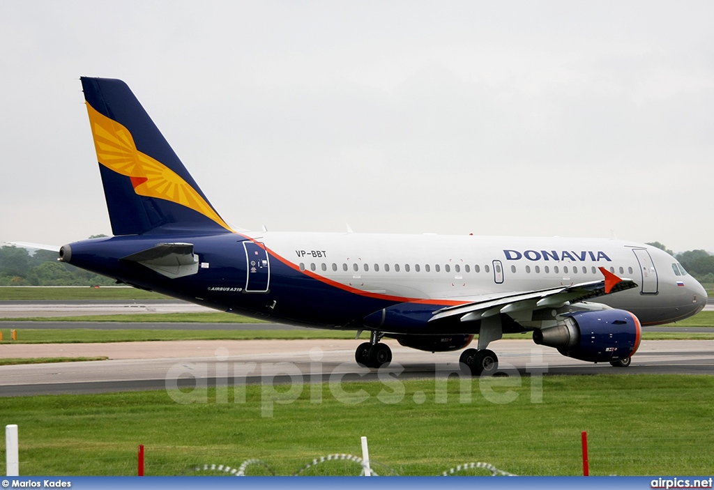 VP-BBT, Airbus A319-100, Donavia