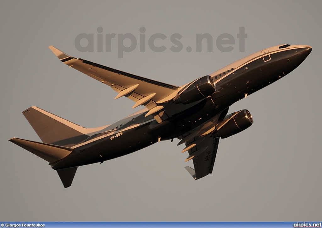 VP-BBW, Boeing 737-700/BBJ, Private