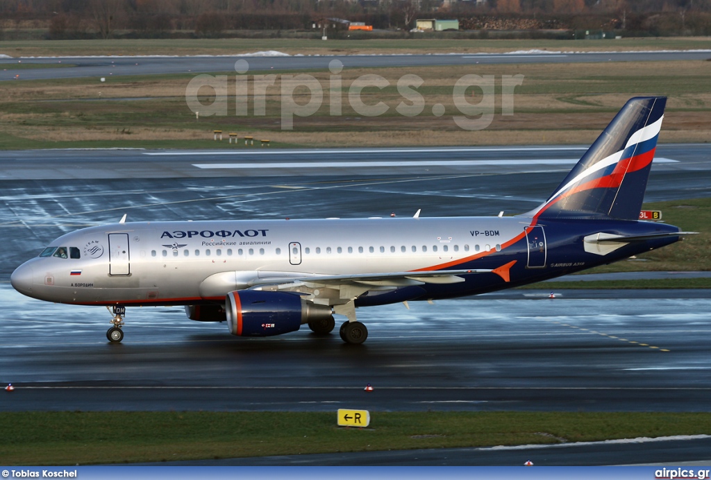 VP-BDM, Airbus A319-100, Aeroflot