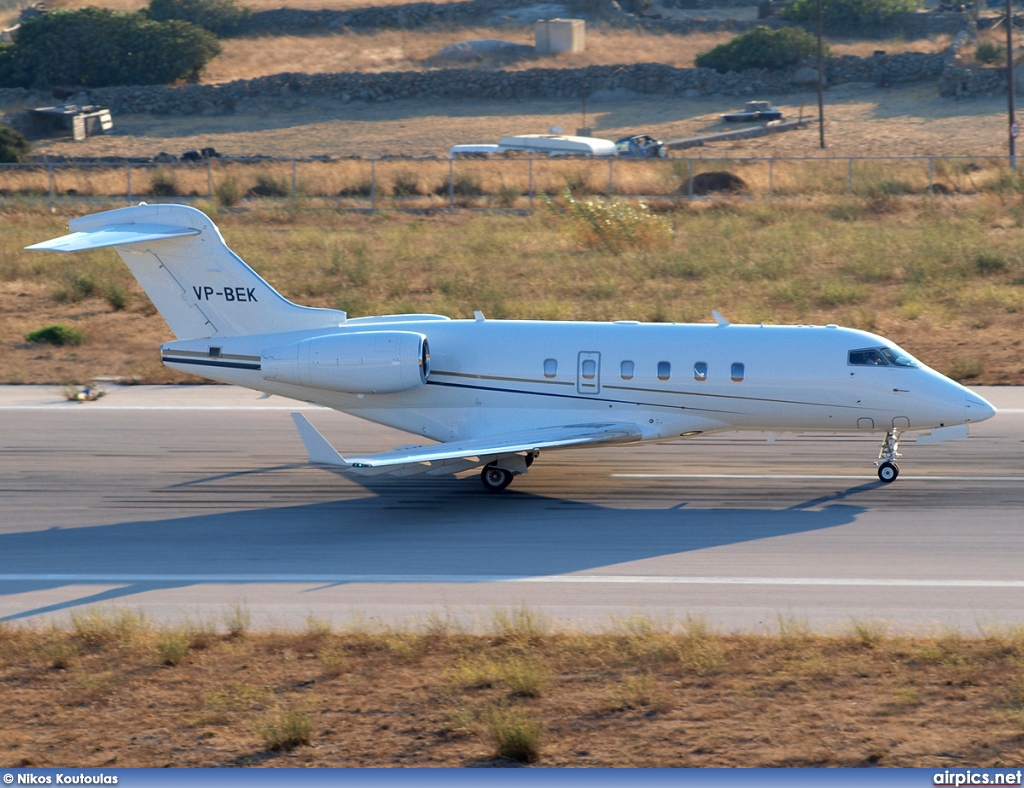 VP-BEK, Bombardier Challenger 300BD-100, Private